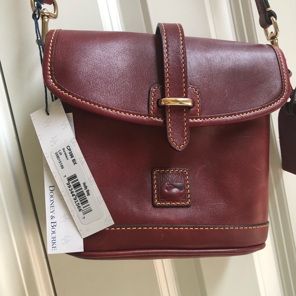 Dooney & Bourke Florentine Holly Crossbody Bag. Bordeaux
